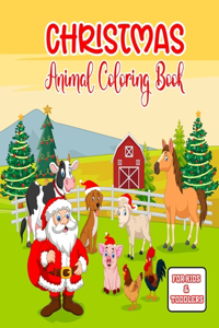 Christmas Coloring Book For Kids & Toddlers