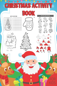 Christmas Activity Book For Kids