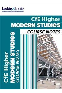 Course Notes - Cfe Higher Modern Studies Course Notes