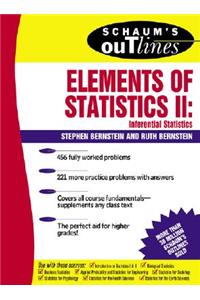 Schaum's Outline of Elements of Statistics II: Inferential Statistics