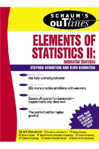 Schaum's Outline of Elements of Statistics II: Inferential Statistics