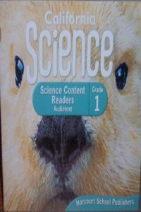Harcourt School Publishers Science: Sci Cntnt Rdr Audio CD Coll 1 Sci 08