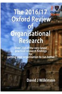 Oxford Review Annual 2016/17