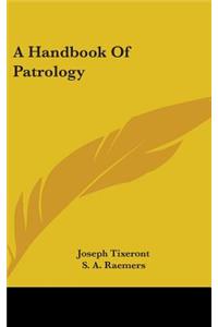Handbook Of Patrology