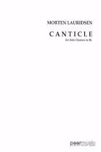CANTICLE FOR SOLO CLARINET IN B FLAT