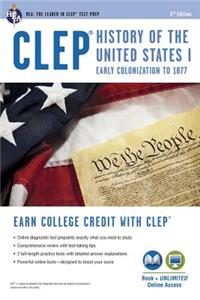 Clep(r) History of the U.S. I Book + Online
