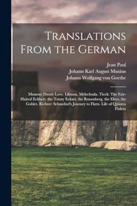 Translations From the German