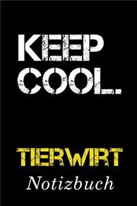 Keep Cool Tierwirt Notizbuch