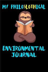 My Philoslothical Environmental Journal