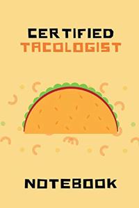 Certified Tacologist Notebook