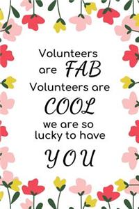 Volunteers Are Fab, Volunteers Are Cool