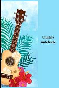 Ukulele notebook