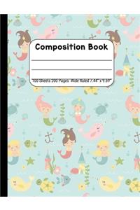 Composition Book Wide Rule