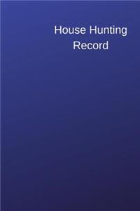 House Hunting Record