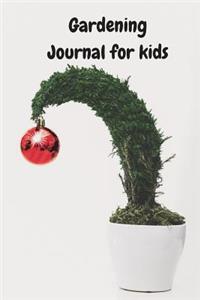 Gardening Journal for Kids