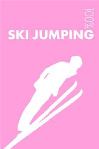 Womens Ski Jumping Notebook