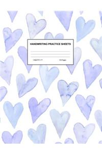 Handwriting Practice Sheets