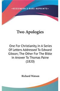 Two Apologies