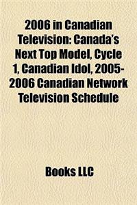 2006 in Canadian Television
