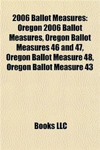 2006 Ballot Measures