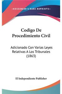 Codigo de Procedimiento Civil