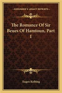 Romance of Sir Beues of Hamtoun, Part I