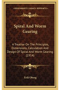 Spiral and Worm Gearing