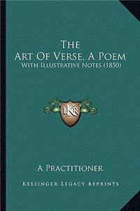 The Art Of Verse, A Poem