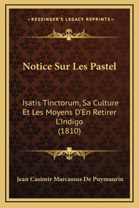 Notice Sur Les Pastel