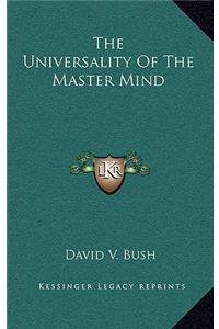 The Universality Of The Master Mind