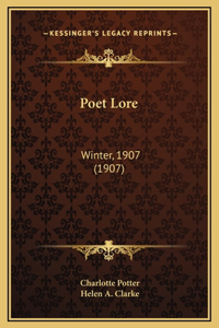Poet Lore