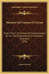 Memoria Del Comune Di Verona