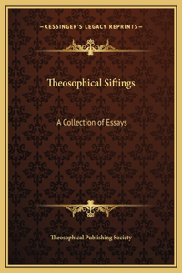Theosophical Siftings