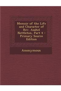 Memoir of the Life and Character of REV. Asahel Nettleton, Part 4