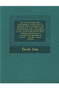 The Trial of Emile Zola