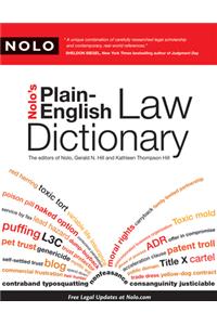Nolo's Plain-English Law Dictionary