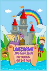 Unicorno Libro da Colorare