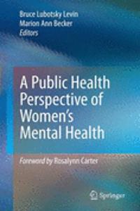 A Public Health Perspective of Women's Mental Health