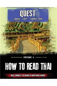 How to Read Thai