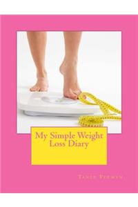 My Simple Weight Loss Diary
