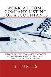 Work-at-Home Company Listing for Accountants