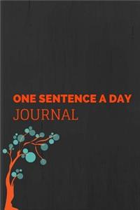 One Sentence a Day Journal