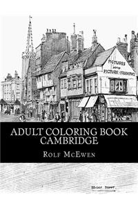 Adult Coloring Book - Cambridge