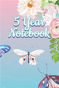 5 Year Notebook