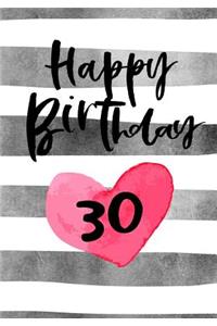 Happy Birthday 30
