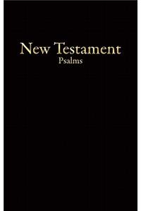KJV Economy New Testament with Psalms, Black Imitation Leather