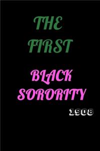 The First Black Sorority - Notebook