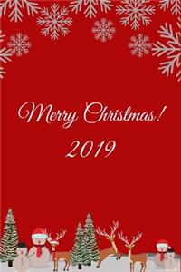 Merry Christmas 2019 Notebook