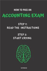 Notebook How to Pass an Accounting Exam