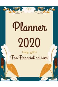 Planner 2020 for financial adviser